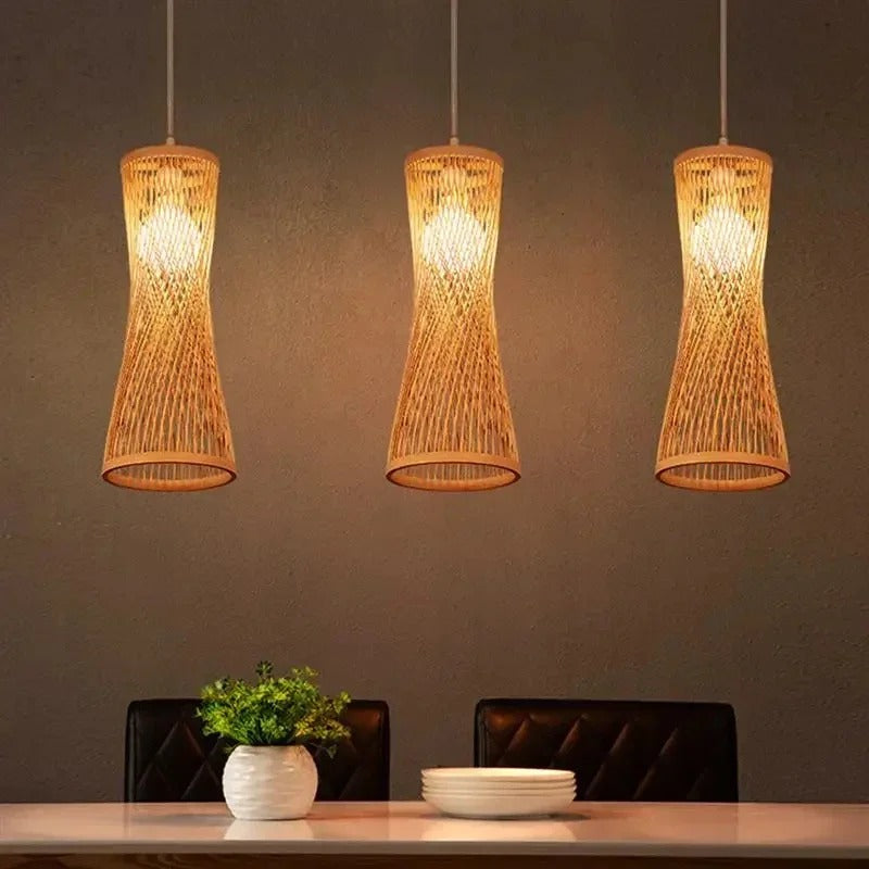 Classic Chinese Style Bamboo Chandelier