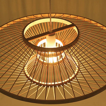 Chic Bamboo Pendant Lamp