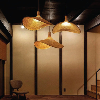 Bamboo Tea Room Ceiling Lights